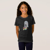 Tod durch Candy Halloween Design T-Shirt (Vorne ganz)
