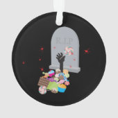 Tod durch Candy Halloween Ornament (Rückseite)