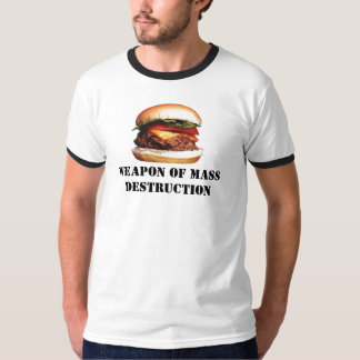 Tod durch Cheeseburger T-Shirt