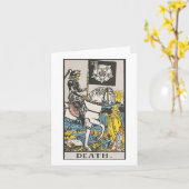 Tod durch das Rider Waite Smith Tarot Karte (Gelbe Blume)