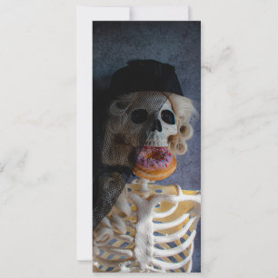 Tod durch Donut Feiertagskarte