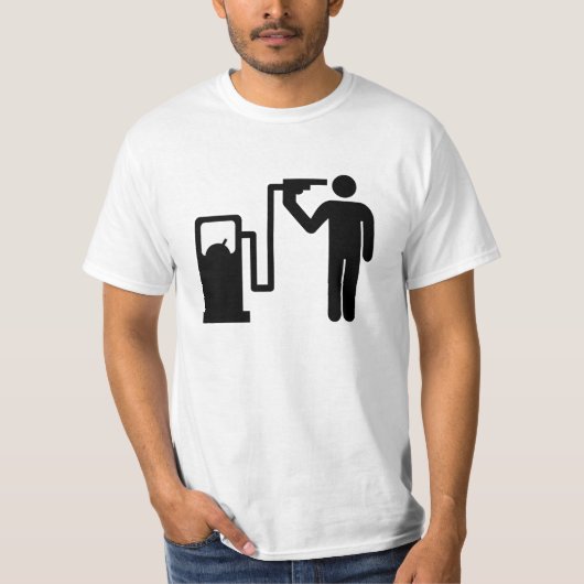 Tod durch Gasdüse T-Shirt (Vorderseite)
