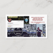 Tod durch herkömmliche Visitenkarte (Rückseite)