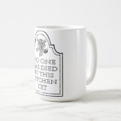 Tod durch Kochen Kaffeetasse (VorderseiteRechts)