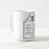 Tod durch Kochen Kaffeetasse (Vorderseite Links)