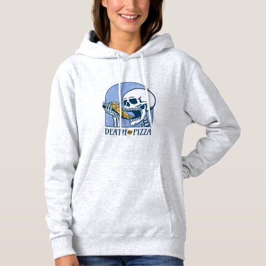 Tod durch Pizza Hoodie (Vorderseite)