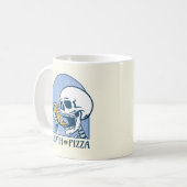 Tod durch Pizza Kaffeetasse (Vorderseite Links)