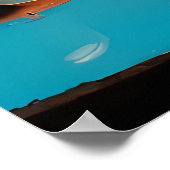 Tod durch Schokolade - Ken Gage Surreal Art Poster (Ecke)