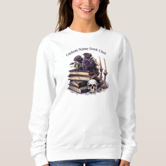 Tod durch TBR, Custom Book Club Sweatshirt (Vorderseite)