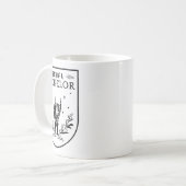 Tod eines Bachelor Groom Crew Gothic Bachelor Par Kaffeetasse (Vorderseite Links)