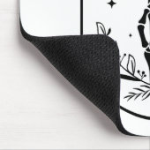 Tod eines Bachelor Groom Crew Gothic Bachelor Par Mousepad (Ecke)