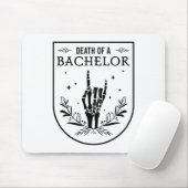 Tod eines Bachelor Groom Crew Gothic Bachelor Par Mousepad (Mit Mouse)