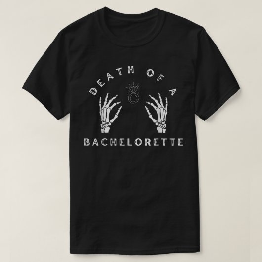 Tod eines Bachelorettes T-Shirt (Design vorne)