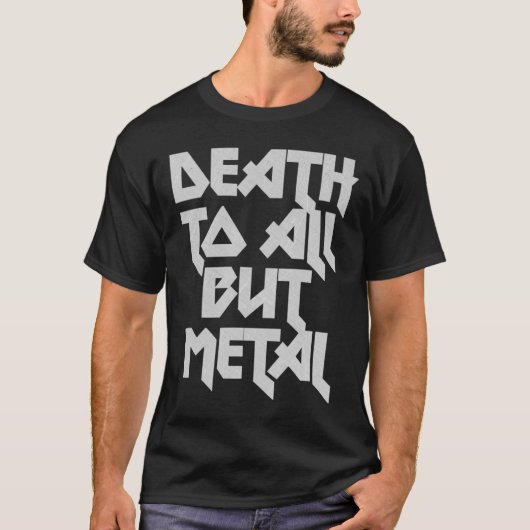 Tod für alle außer Metall essenzielle Thirt Slayer T-Shirt (Vorderseite)