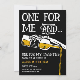 Tod für meine 20er-Einladung Einladung