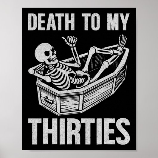 Tod für meine 30er poster (Vorne)
