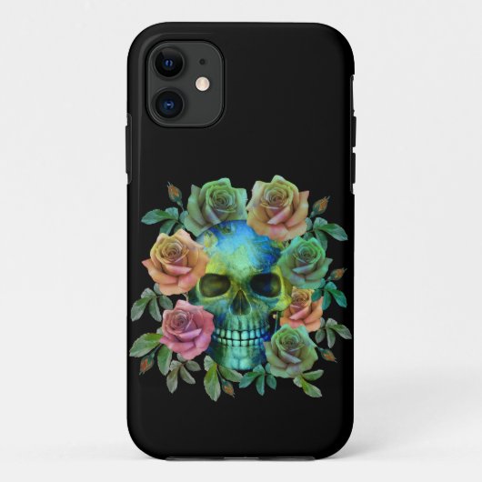 TOD GRÜNE FÄHIGKEIT MIT BLUME Case-Mate iPhone HÜLLE (Rückseite)