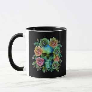 TOD GRÜNE FÄHIGKEIT MIT BLUME TASSE