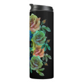 TOD GRÜNE FÄHIGKEIT MIT BLUME THERMOSBECHER (Nach rechts gedreht)