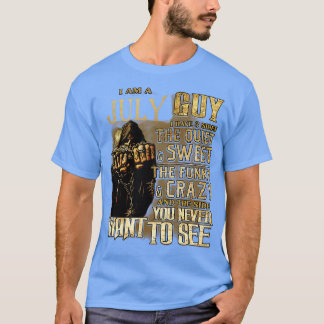 Tod ich bin ein Typ im Juli habe ich 3 Seiten der  T-Shirt