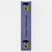 Tod im Friedhof Halloween Custom Banner (Vertikal)