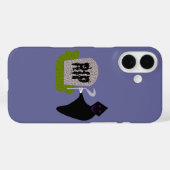 Tod im Friedhof Halloween iPhone Case (Rückseite (Horizontal))