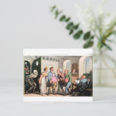 Tod im Gerichtspostkarte Postkarte (Stehend Vorderseite)