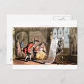 Tod in der Postkarte "Family Tree" (Vorne/Hinten)