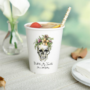 Tod in meinem 20er Geburtstagskull Pappbecher