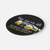 Tod in meinen 20ern pappteller (Schrägansicht)