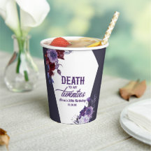 Tod in meinen zwanziger Jahren, florales 30. Gebur