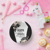 Tod in meinen zwanziger Jahren, florales 30. Gebur Pappteller (Party)