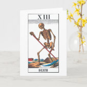 Tod Karte (Gelbe Blume)