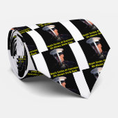 Tod lächelt an jeder, das wir immer zurück lächeln krawatte (Gerollt)