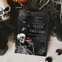 Tod meinen Zwanzigern Halloween Gothic Geburtstag