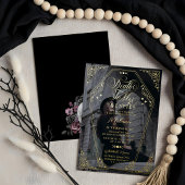 Tod meiner gotischen Feier der zwanziger Jahre Folieneinladung