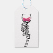 Tod meiner Jugend Einladung zum Geburtstag Geschenkanhänger (Rückseite)