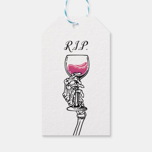 Tod meiner Jugend Geschenkanhänger (Rückseite)