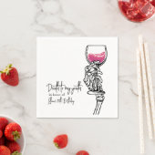 Tod meiner Jugend Serviette (Beispiel)