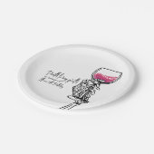 Tod meiner Jugend zum Geburtstag Pappteller (Schrägansicht)