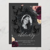 Tod meiner Jugendgarantiekarte Einladung (Vorne/Hinten)