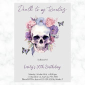 Tod meiner Schädel-Blume der 20er Jahre jedes Jahr Einladung