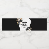 Tod meines dreißigjährigen Blumenhandels 40. Gebur Wasserflaschenetikett (Einzelnes Label)