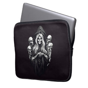 Tod mit Schädeln Laptopschutzhülle