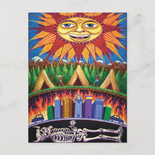 Tod n Rebirth Postkarte (Vorderseite)