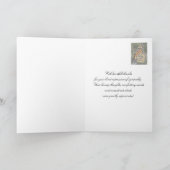 Tod oder Beileid Danke Karte — Schmetterling (Innenseite)