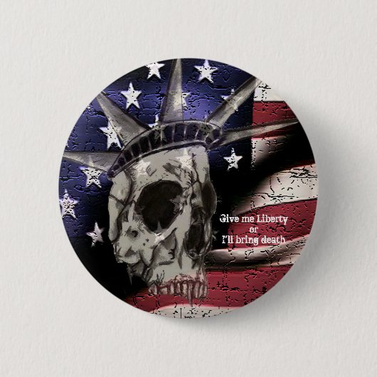 Tod oder Freiheit Button (Vorderseite)