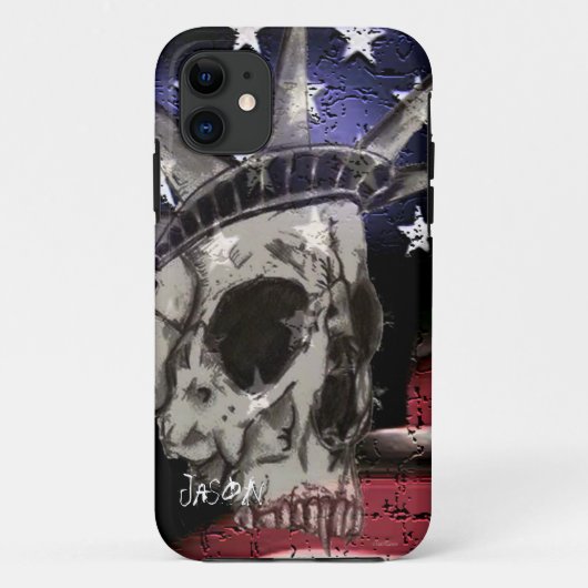 Tod oder Freiheit Case-Mate iPhone Hülle (Rückseite)