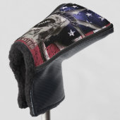 Tod oder Freiheit Golf Headcover (3/4 Vorderseite)