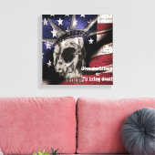 Tod oder Freiheit Leinwanddruck (Insitu (Wohnzimmer))